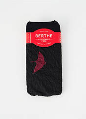 Chaussettes rouge BERTHE AUX GRANDS PIEDS pour femme seconde vue