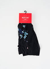 Collants noir BERTHE AUX GRANDS PIEDS pour femme seconde vue