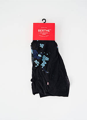 Collants noir BERTHE AUX GRANDS PIEDS pour femme
