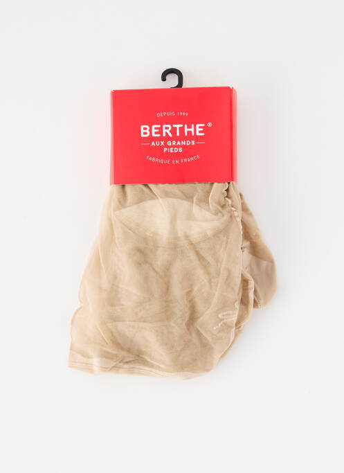 Collants imprimé fantaisie chair BERTHE AUX GRANDS PIEDS femme