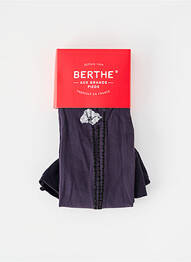 Collants imprimé fantaisie gris BERTHE AUX GRANDS PIEDS femme