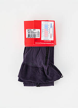 Collants imprimé fantaisie gris BERTHE AUX GRANDS PIEDS femme