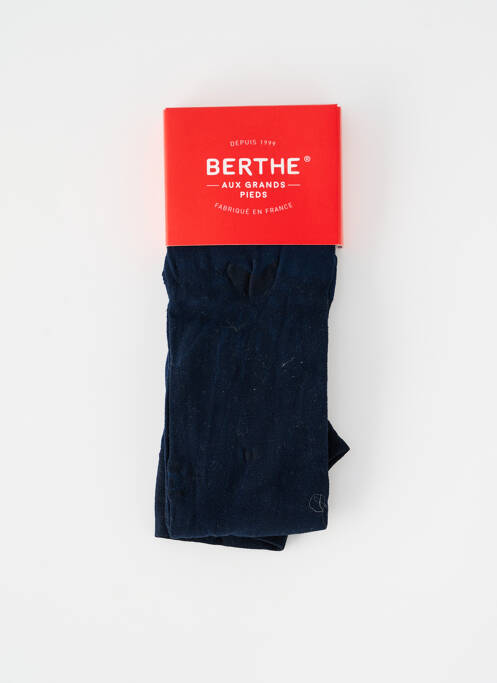 Collants bleu BERTHE AUX GRANDS PIEDS pour femme