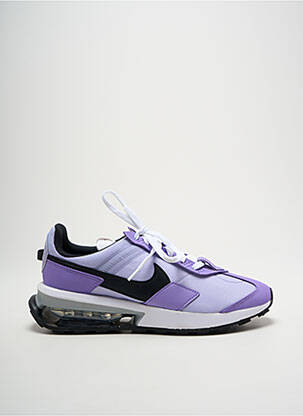 Baskets bout rond talon de 4 à 6cm violet NIKE femme