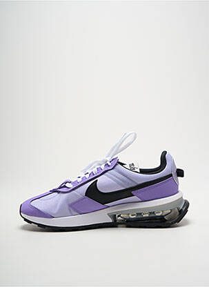 Baskets bout rond talon de 4 à 6cm violet NIKE femme