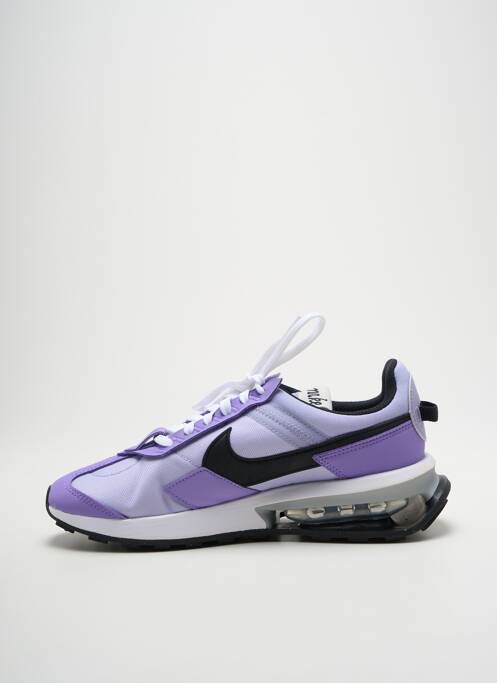 Baskets bout rond talon de 4 à 6cm violet NIKE femme