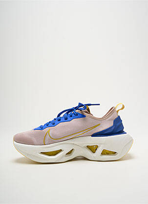Baskets talon compensé talon de 4 à 6cm beige NIKE femme