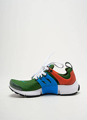 Baskets fermeture lacets bout rond vert NIKE garcon