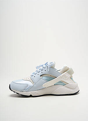 Baskets bout rond talon de 4 à 6cm bleu NIKE femme