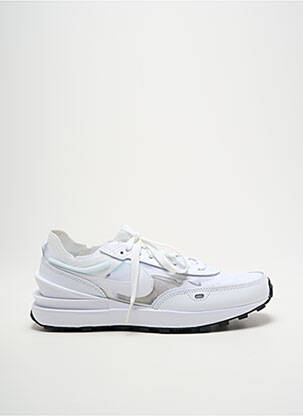 Baskets bout rond talon plat jusqu'à 3cm blanc NIKE femme
