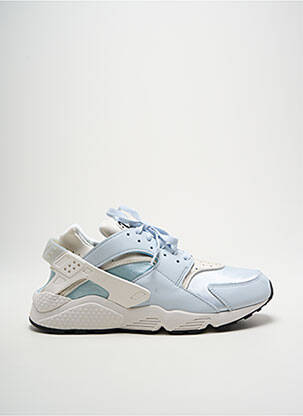 Baskets tissage satiné talon de 4 à 6cm bleu NIKE femme