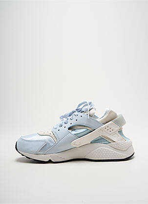 Baskets tissage satiné talon de 4 à 6cm bleu NIKE femme
