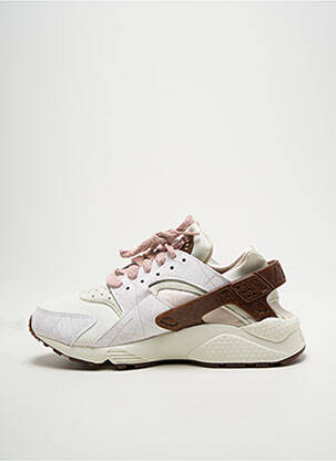 Baskets bout rond talon plat jusqu'à 3cm marron NIKE femme