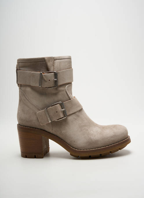 Bottines/Boots beige PAOYAMA pour femme