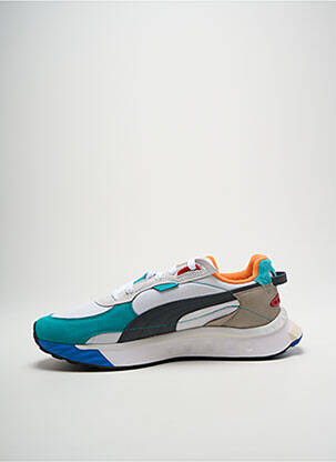 Baskets bout rond bout rond blanc PUMA homme