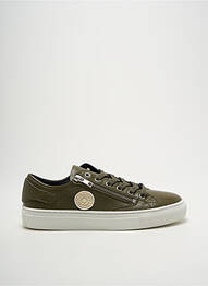 Baskets fermeture zip et lacets talon plat jusqu'à 3cm vert PATAUGAS femme