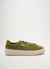 Baskets vert PUMA pour femme seconde vue