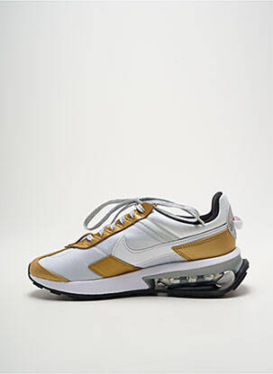 Baskets tissage satiné talon de 4 à 6cm or NIKE femme
