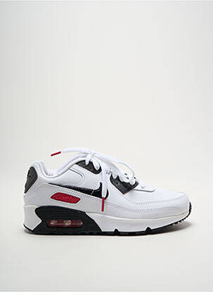 Baskets tissage tissage pailleté talon de 4 à 6cm blanc NIKE femme