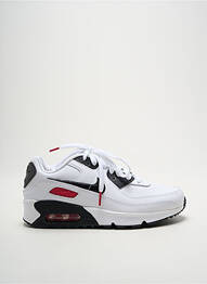 Baskets tissage tissage pailleté talon de 4 à 6cm blanc NIKE femme