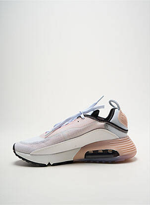 Baskets bout rond talon de 4 à 6cm rose NIKE femme