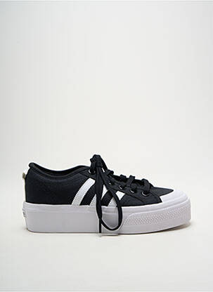 Baskets plateforme talon plat jusqu'à 3cm noir ADIDAS femme