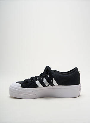 Baskets plateforme talon plat jusqu'à 3cm noir ADIDAS femme