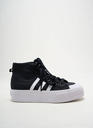 Baskets plateforme talon plat jusqu'à 3cm noir ADIDAS femme