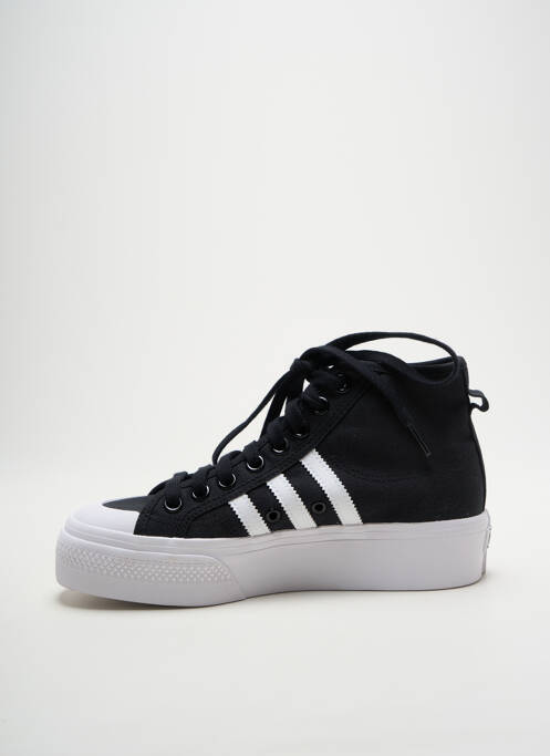 Baskets plateforme talon plat jusqu'à 3cm noir ADIDAS femme