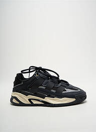 Baskets fermeture lacets bout rond noir ADIDAS garcon