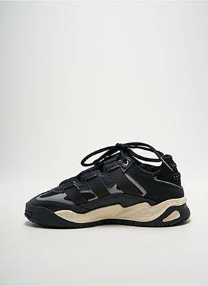 Baskets fermeture lacets bout rond noir ADIDAS garçon