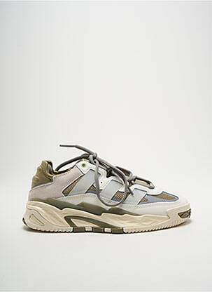 Baskets bout rond bout rond vert ADIDAS homme