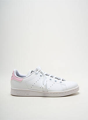 Baskets fermeture lacets bout rond rose ADIDAS fille