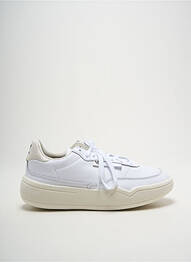 Baskets bout rond talon de 4 à 6cm blanc ADIDAS femme