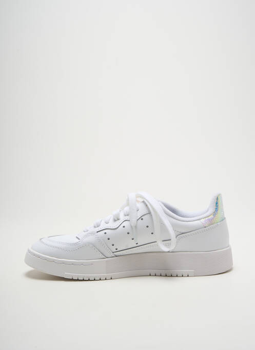 Baskets blanc ADIDAS pour fille