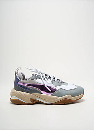 Baskets talon compensé talon plat jusqu'à 3cm violet PUMA femme