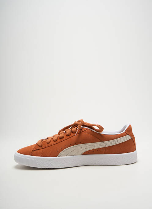 Baskets orange PUMA pour homme