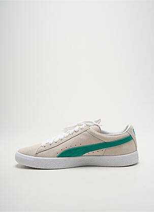 Baskets nubuck bout rond beige PUMA homme