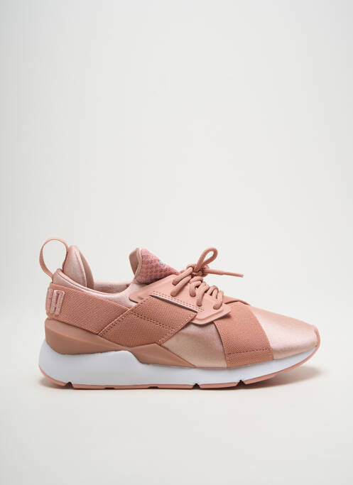 Baskets rose PUMA femme