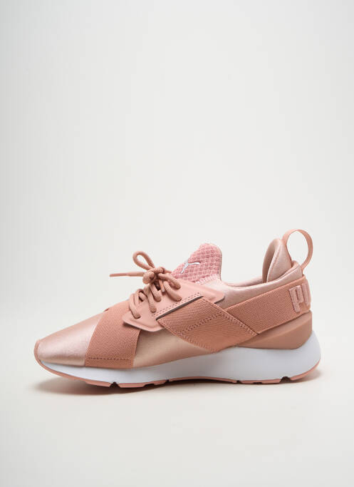 Baskets rose PUMA femme