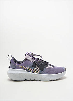 Baskets bout rond talon de 4 à 6cm violet NIKE femme