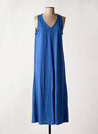 Robe longue sans manche sans manche bleu WNT COLLECTION femme