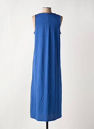 Robe longue sans manche sans manche bleu WNT COLLECTION femme