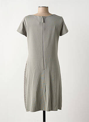Robe mi-longue manches courtes manches courtes vert THOMAS RABE femme