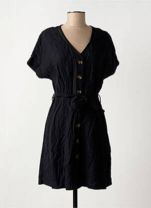 Robe courte manches courtes manches courtes noir ONLY femme