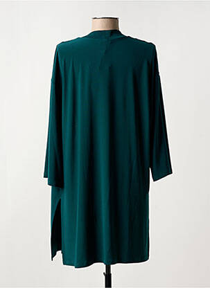 Gilet manches longues stretch vert PAZ TORRAS femme
