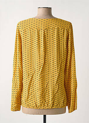 Blouse imprimé fantaisie manches longues jaune RABE femme