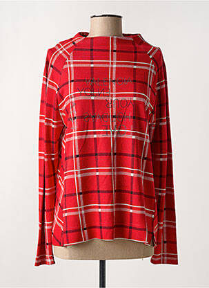 T-shirt manches longues manches longues rouge HAJO femme