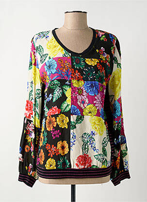 T-shirt manches longues manches longues noir TUZZI femme