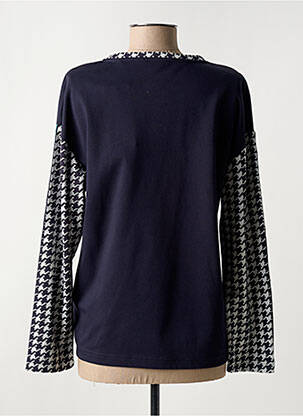T-shirt manches longues manches longues bleu HAJO femme